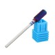 Blue Nano Coated Carbide Sharp Nail Drill Bits Cuticle Cleaning Tool