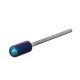 Blue Nano Coated Carbide Sharp Nail Drill Bits Cuticle Cleaning Tool