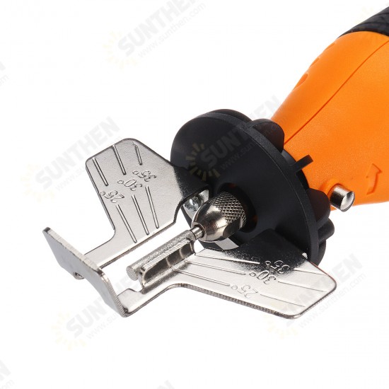 Chain Saw Sharpening Attachment Sharpener Guide Drill Adapter for Electric Grinder