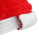 Creative Soft Electric Musical Christmas Hat Size Adjustable Santa Claus Hat