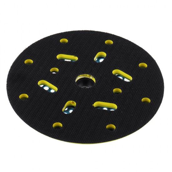 6 Inch 150mm Multi-functional Sanding Polishing Pad Sander Backing Pad Dust-Free 17-Hole Hook and Loop