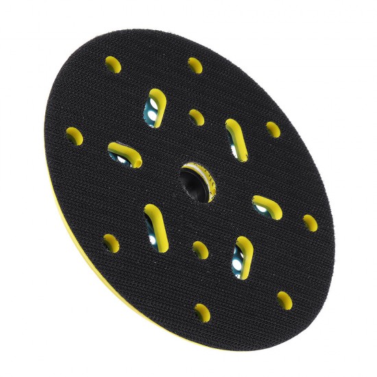 6 Inch 150mm Multi-functional Sanding Polishing Pad Sander Backing Pad Dust-Free 17-Hole Hook and Loop