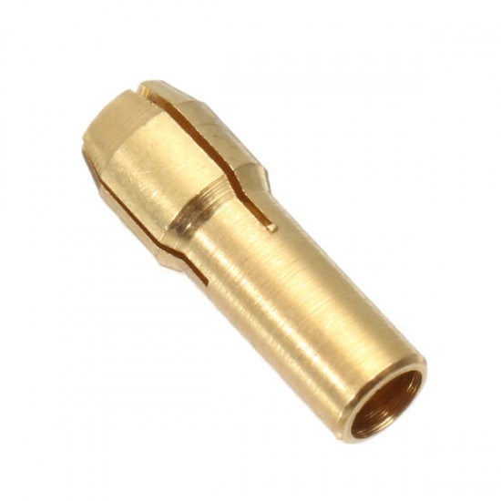 6Pcs Brass Drill Chuck Adapter Set 1-3mm Drill Chuck Collets for Rotary Tool