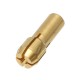 6Pcs Brass Drill Chuck Adapter Set 1-3mm Drill Chuck Collets for Rotary Tool