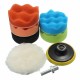 7pcs 3/5/6/7 Inch Sponge Polishing Waxing Buffing Pads Kit for Car polisher