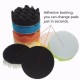 8Pcs 6 Inch Sponge and Woolen Polishing/Buffing Pad Kit For Car Polisher