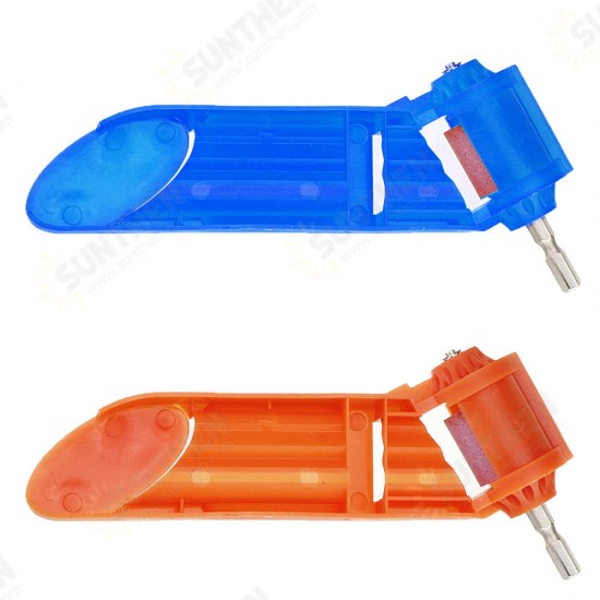 Portable Corundum Grinding Wheel Drill Bit Sharpener for Electric Drill with Extra Stone