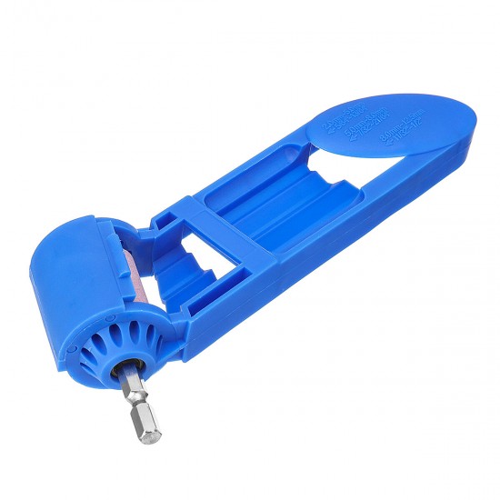 Portable Drill Bit Sharpener 2-12.5mm Corundum Grinding Wheel Powered Tool For Drill Polishing