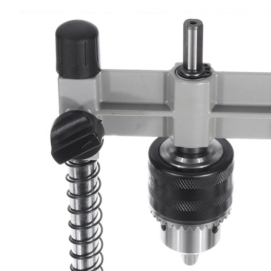 Precision 45-90° Angle Drill Guide Attachment with Chuck Drill Holder Stand Drilling Guide for Electric Drill