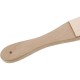 Dual Sided Leather Sharpening Wood Handle Strop Tool with Buffing Compounds for Chisels Tools Polishing