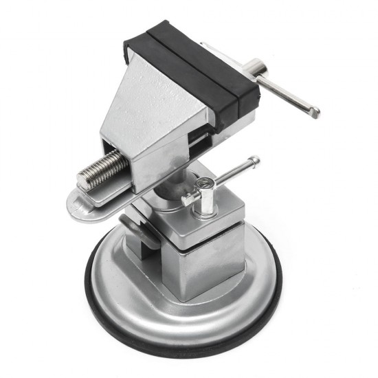 360 Degree Rotary Adjustable Table Vise Fixed Frame Sucker Clamp Adjustable Table Vise Rotatable Alloy Bench