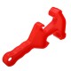 Pail Opener Double-end Plastic Bucket Paint Barrel Can Lid Opener Wrench Tool Red