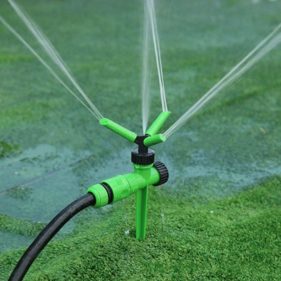 Garden Yard 360 Rotating Lawn Sprinkler Outdoor Lawn Water Sprayer Irrigation Tool