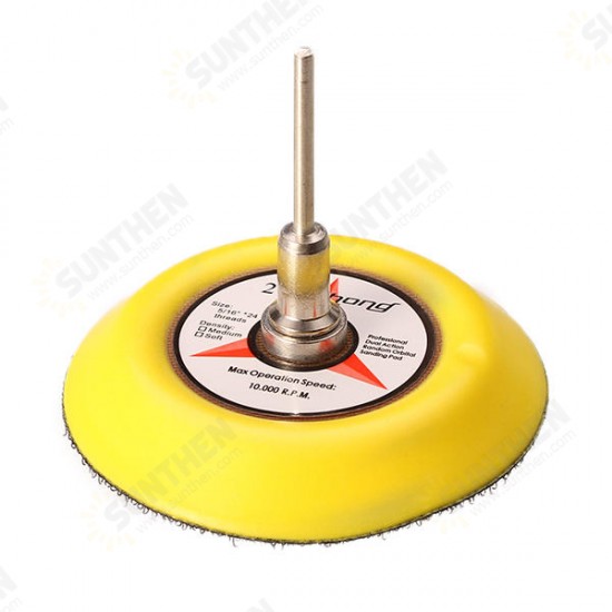 2 or 3 Inch Sticky Backing Pad Polishing Sander Backer Plate Wheel With 1/8 Inch Shank for Dremel