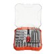 34Pcs 6.35mm Shank Multi-function Combination Chromium Vanadium Screwdriver Sleeve Set