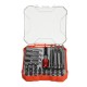 34Pcs 6.35mm Shank Multi-function Combination Chromium Vanadium Screwdriver Sleeve Set