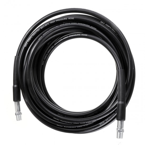 High Pressure Washer Hose 5/10/15/20/25/30m With 4 Connectors