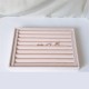 Jewelry Display Organizer Box Storage Showcase Necklaces Earrings Ring Tray