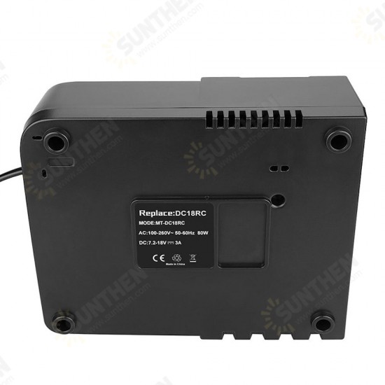 Li-ion Battery Charger 2/6/6.5A EU Plug Charging Current For Makita 14.4V-18V BL1830 BL1430 DC18RC Power Tool Battery