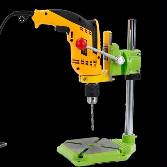 BG6117 Bench Drill Stand/Press Mini Electric Drill Carrier Bracket 90° Rotating Fixed Frame