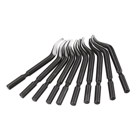 NG1000 NB1100 Burr Handle Scraper Deburring Tool 10pcs Deburring Trimming Blade Cutter Tools Kit