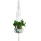 Nylon Rope Tassel Flower Pot Hanging Basket Net Knotted Rope Plant Holder