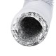 PVC Aluminum Foil Double-layer Smoke Tube Flexible Exhaust Hole Telescopic Hose