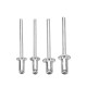 Portable Pulling Rivet G-un Blind Rivet Hand Tool with 40pcs Rivet For Metal Woodworking