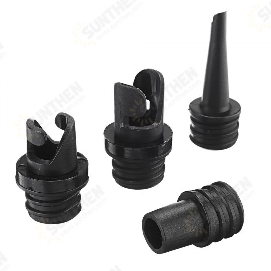 Pump Adaptor Air Valve Adapter w/ 4pcs Air Faucets For Surf Paddle Board Dinghy Canoe Inflatable Boat