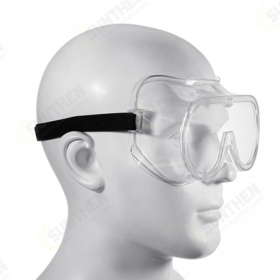 Safety Goggles Splash Resistant Lens Breathable Valves Anti-Fog Protative Tools