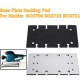 Sander Base Plate Backing Pad for Makita BO3700 BO3710 BO3711 Sander Spare Part