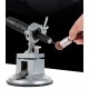 Sucktion Type Round/Flat Aluminum 360 Clamp-on Table Vise Bench Grinder Holder Electric Drill Universal Rotating Pliers Tool