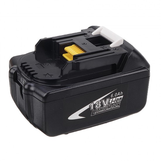 Upgrade LED MAK-18B-Li 18V Li-Ion 3.0Ah-6.0Ah Battery Replacement Power Tool Battery For Makita BL1830 BL1840 BL1850 BL1860 Makita 18V Tools