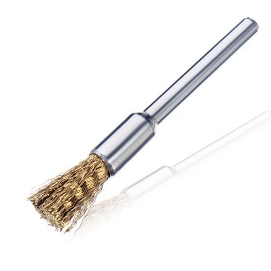 Wire Brass Brush Brushes Wheel Dremel Accessories for Rotary Tools