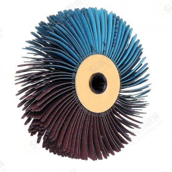 Woodworking 118x30MM Wood Groove Polishing Wall Mopping Wheel P120/150/180/240/320/400/600