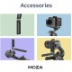 Mini P 3-Axis Foldable Handheld Gimbal Stabilizer for Action Camera Smartphones for iPhone 11 Pro Max SE