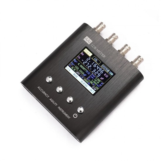 Handheld Impedance Tester Bridge LCR Digital Resistance Measurement Capacitance Adjustable Inductance