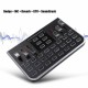 F8 Sound Card Studio Audio Mixer Microphone Webcast Entertainment Streamer Live Sound Card for Phone Computer