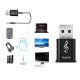 MSD168 2 In 1 bluetooth 5.0 USB Receiver Transmitter Wireless Audio Adapter for PC TV Headphone