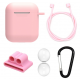 Silicone Protective Case Wireless Earphone Anti-lost Rope Silicone Earphone Sleeve for Airpods 1 Generation