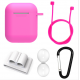 Silicone Protective Case Wireless Earphone Anti-lost Rope Silicone Earphone Sleeve for Airpods 1 Generation