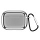 TPU Shockproof Earphone Storage Case with KeyChain for Apple Airpods 3 Airpods Pro