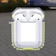 Transparent Soft TPU Shockproof Non-slip Earphone Storage Case for Apple Airpods 1 / Apple AirPods 2