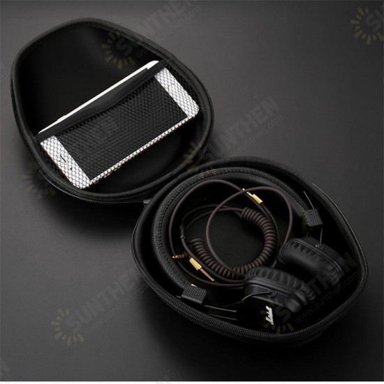 Mini Portable Zipper Hard Earphone Case EVA Headphone Accessorie Storage Bag For Xiaomi