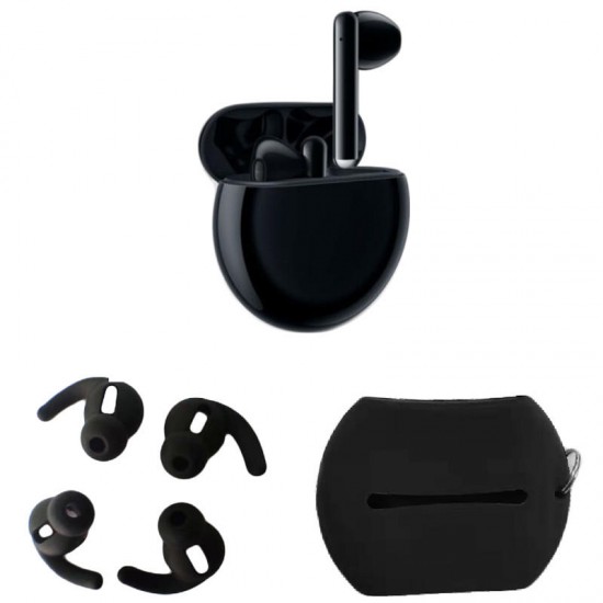 Portable Soft Silicone Storage Case Ear Plugs Cover for Huawei Freebuds3 bluetooth Earphone Accessories