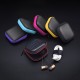 Portable Universal Durable Mini Zipper PU Leather Earphone Storage Case Bag USB Cable MP3 Memory Card Battery Digital Gadgets Organizer