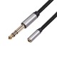 3662A Audio Conversion Cable 6.35mm Male to 3.5mm Female 0.3/1.5/3m Audio Adapter Line