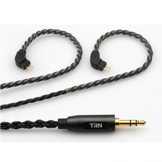 6-core Oxygen-Free Copper Braided Earphone Cable Hifi Upgrade Cable for Earphone Headphones