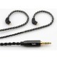 6-core Oxygen-Free Copper Braided Earphone Cable Hifi Upgrade Cable for Earphone Headphones