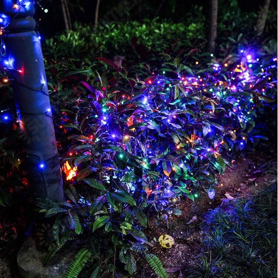 100/200/300 LED Solar String Fairy Lights Copper Wire Outdoor Garden Waterproof